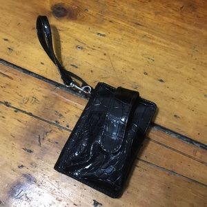 Cute black wristlet